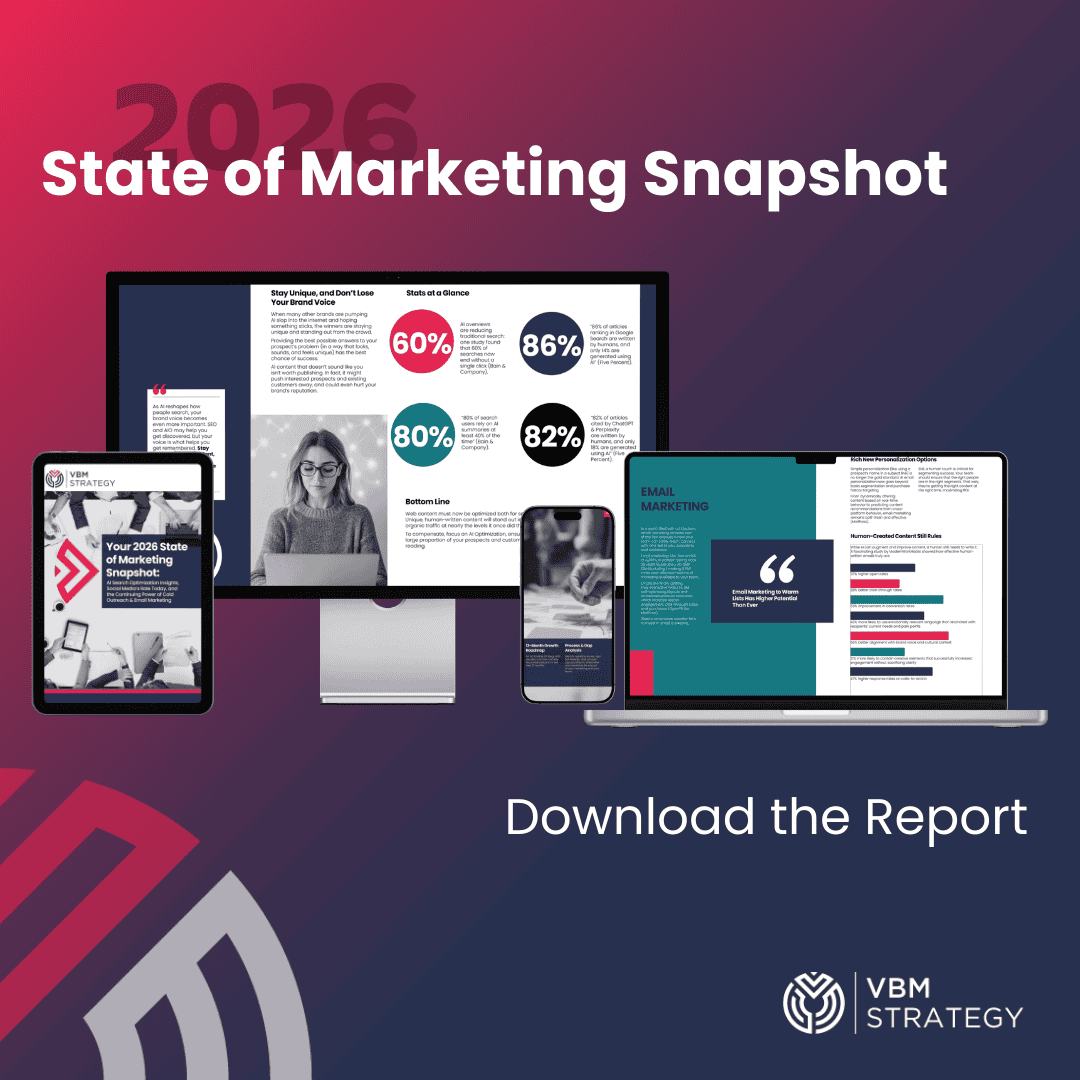 VBMS State of Marketing Promo