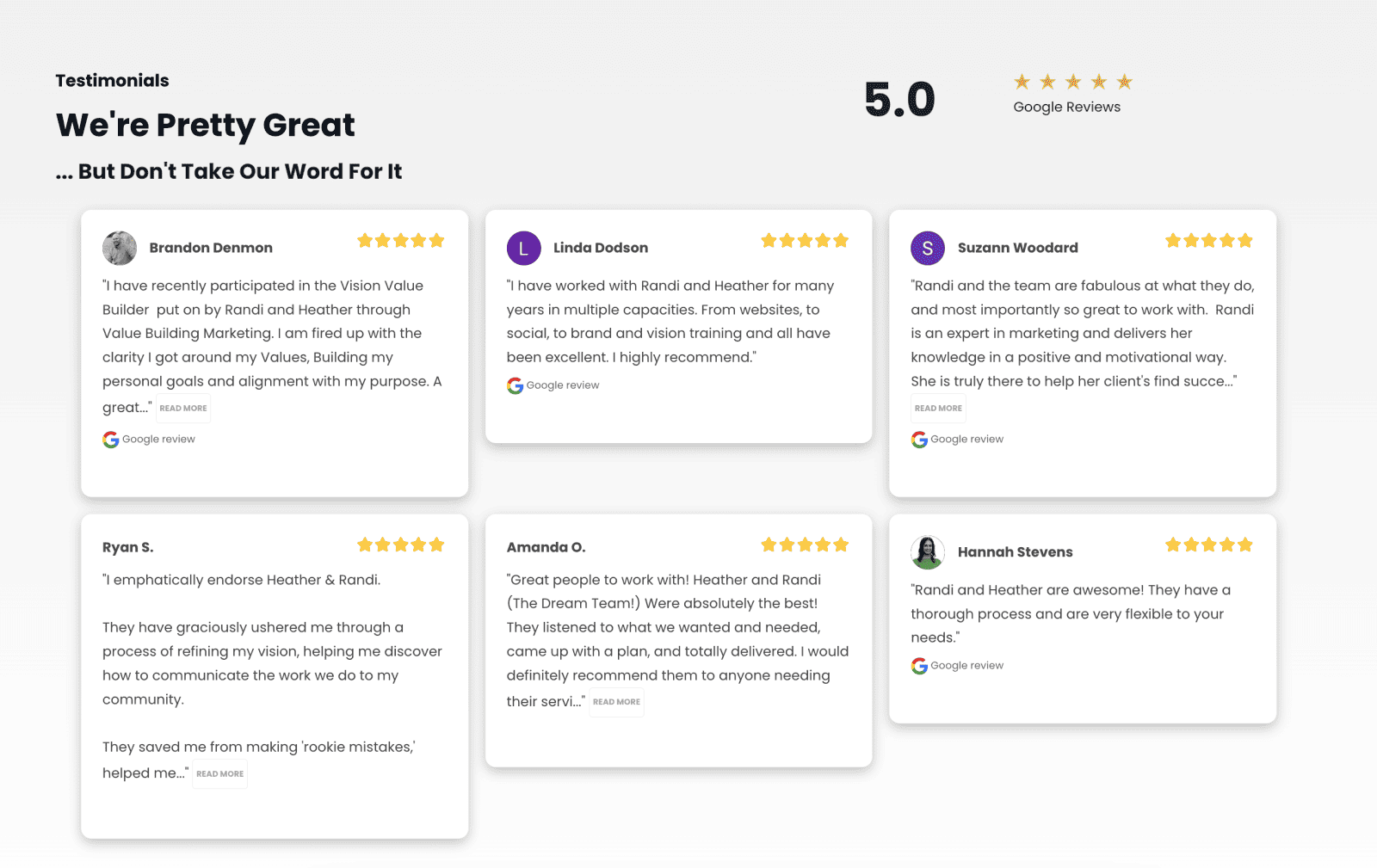 nonprofit marketing strategy testimonials